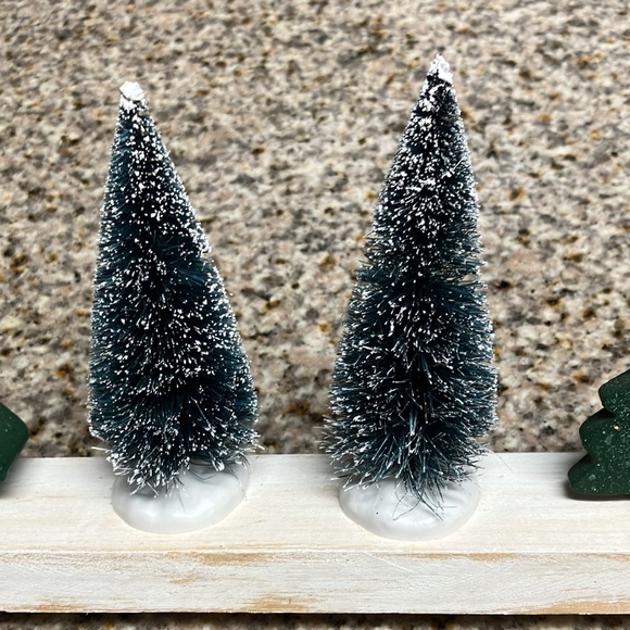 Christmas wood rustic tree decoration - Picture 5 of 5